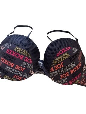 Joe Boxer Rainbow Logo Print Bra